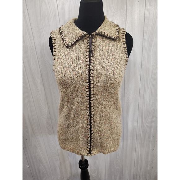 Women's Erika Cardigan Sweater Size M Boho Festival Retro Casual Night Out - Picture 1 of 8